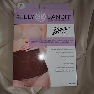 Belly Bandit B.F.F. Belly Wrap - Cream and Brown